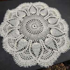 Pineapple doily - Handmade vintage